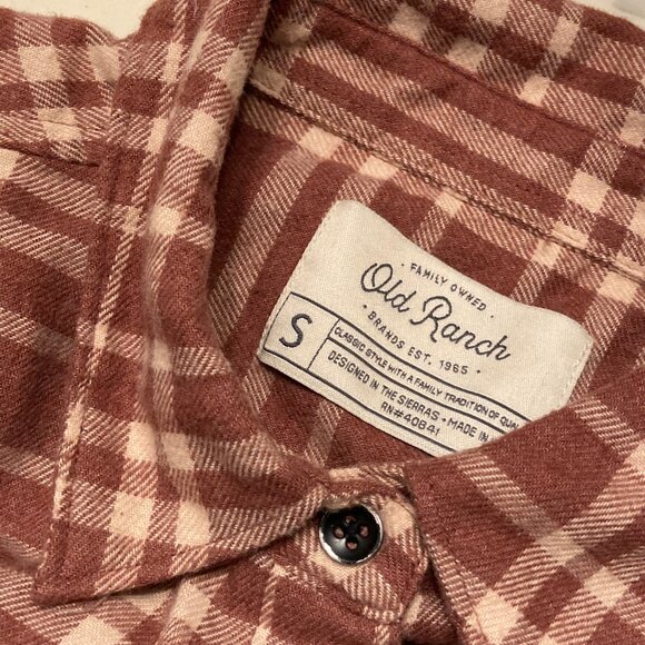 Old Ranch - Flannel Shirt - Women's S - NEW! - Picture 4 of 6